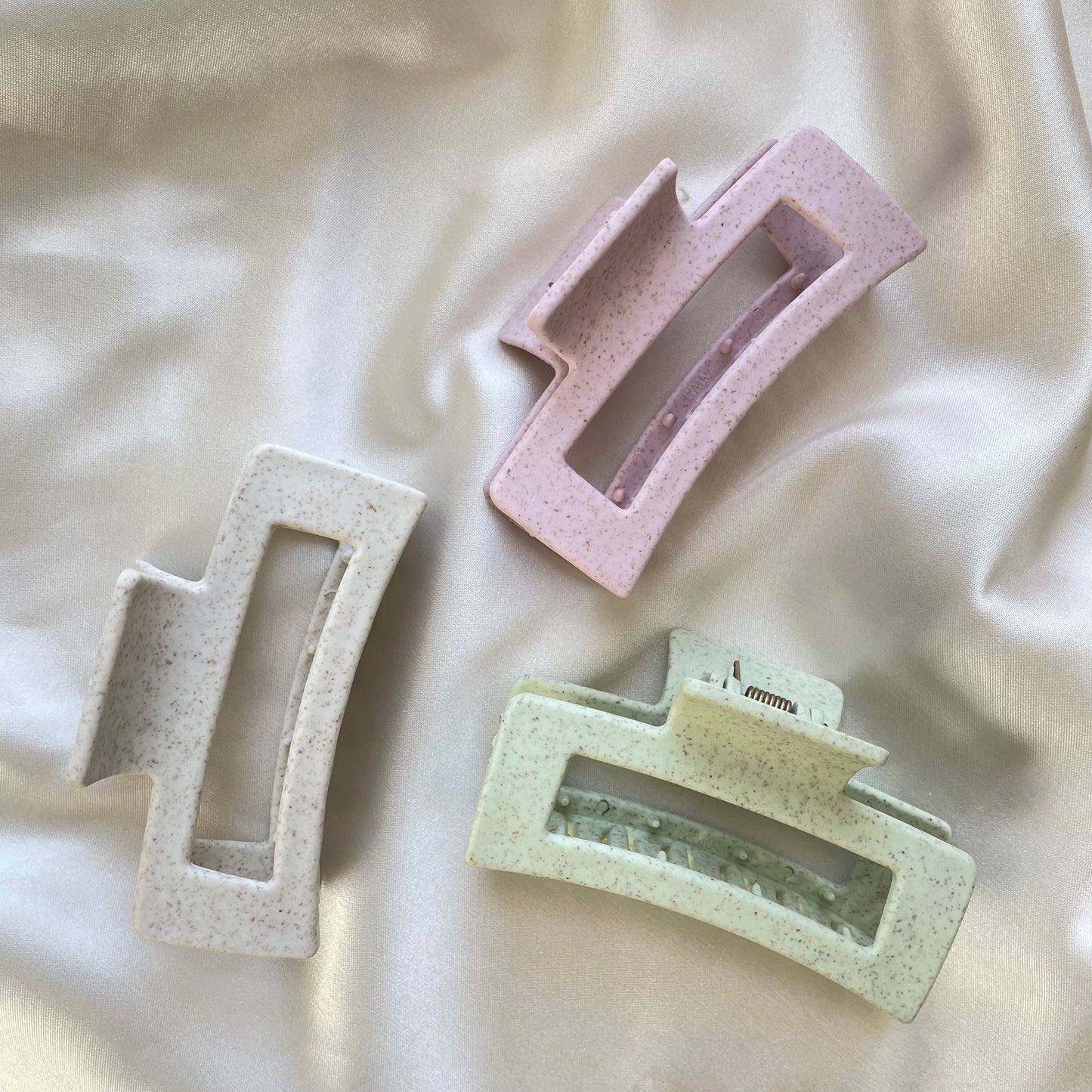 Square Hair Clips