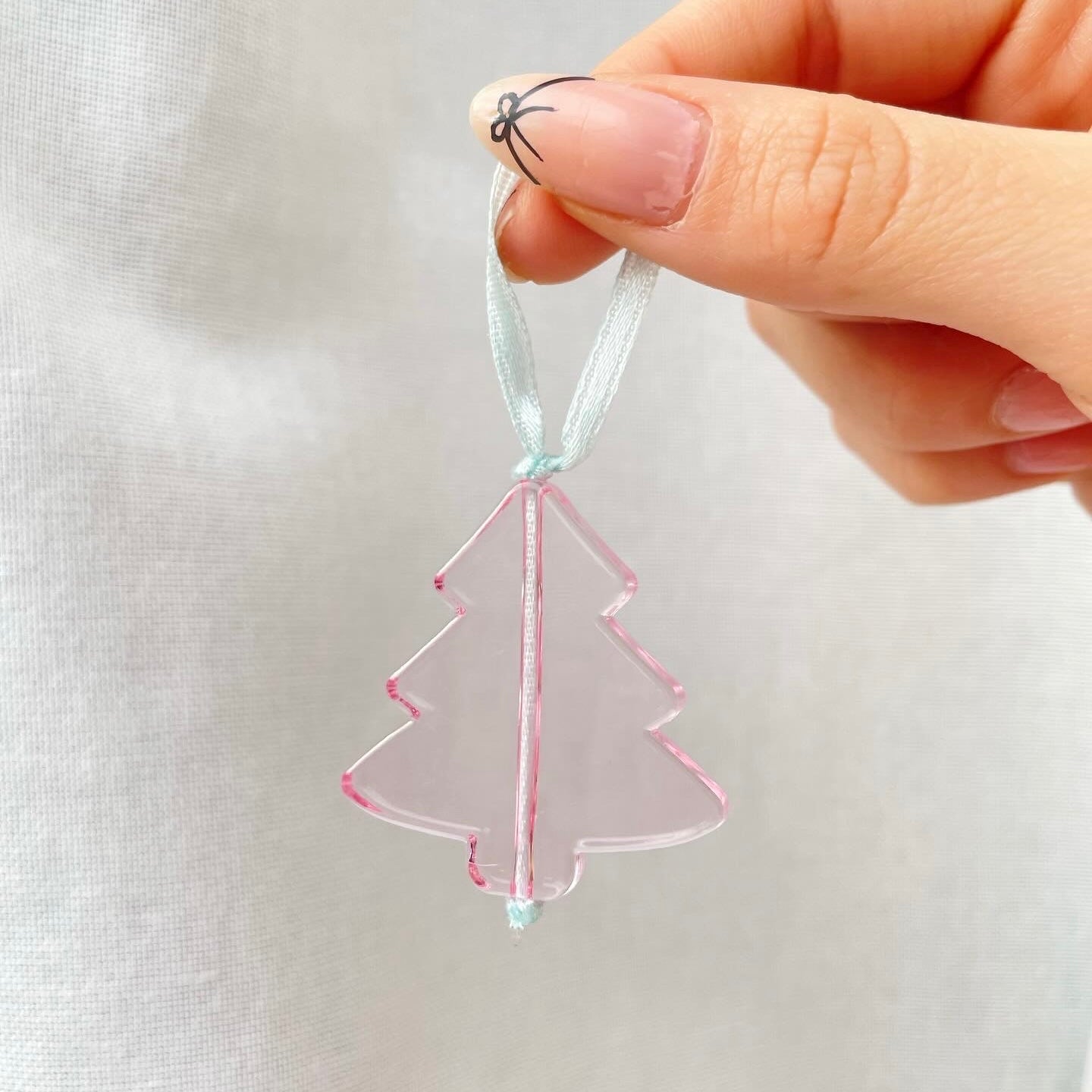 Light Pink Tree Ornament